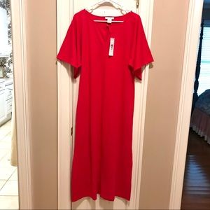 NWT Joan Vass Maxi Dress